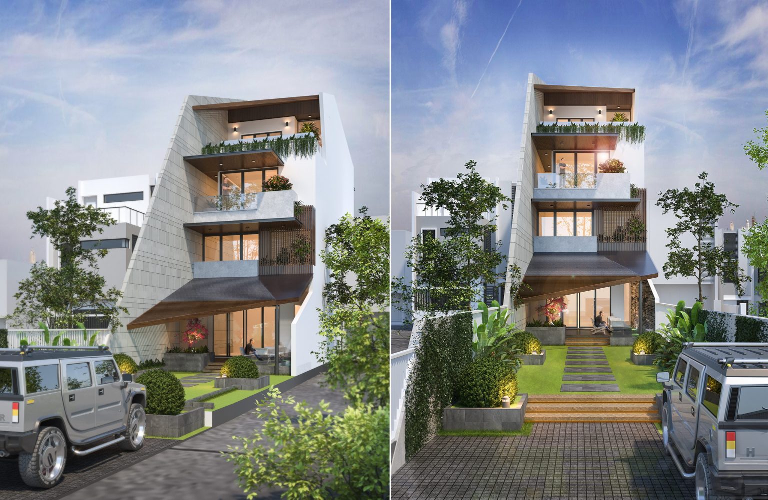 xu hướng kiến trúc xanh trong thiết kế thi công nhà ở Nha Trang